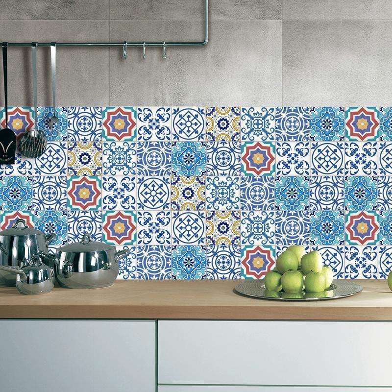 Thickened 3D Self-Adhesive Wall Tile Sticker Kitchen Oil-Proof PVC Sticker(002)