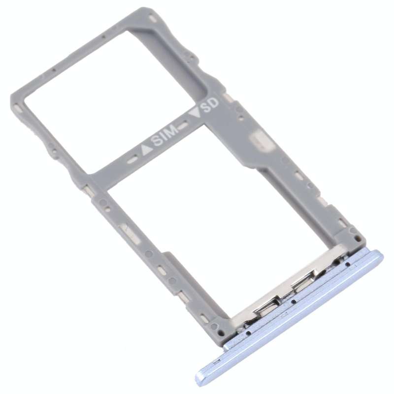 For TCL 10 SE T766H Original SIM Card Tray + SIM / Micro SD Card Tray(Purple)