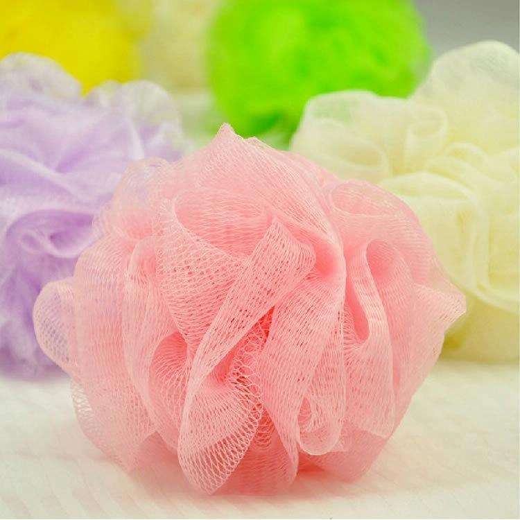 5 PCS Flower Bath Ball Bath Tubs Cool Ball Bath Towel Scrubber Body Cleaning Mesh Shower Wash Spo...