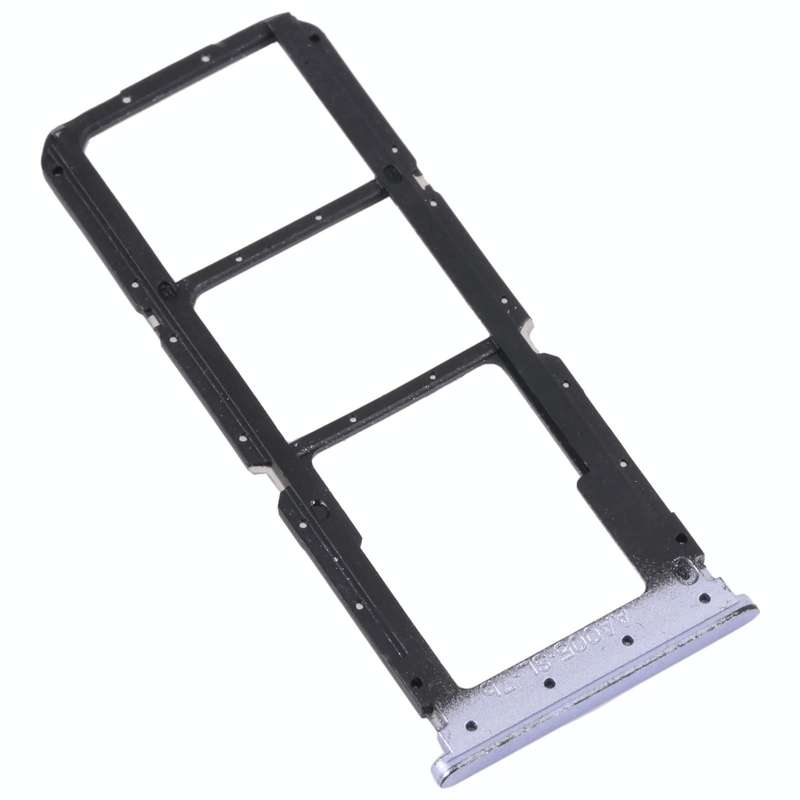 For OPPO A56 5G SIM Card Tray + SIM Card Tray + Micro SD Card Tray (Purple)