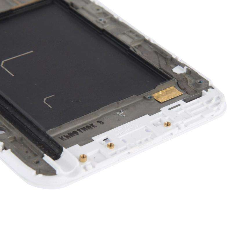 For Galaxy Note i9220 LCD Middle Board with Flex Cable (White)