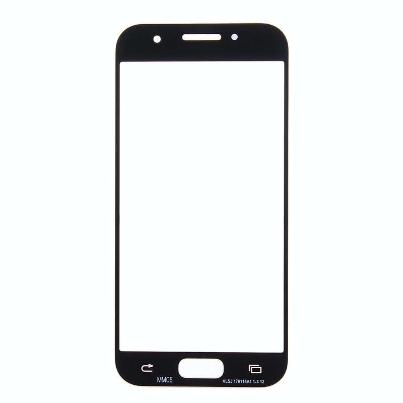 For Samsung Galaxy A3 (2017) / A320 10pcs Front Screen Outer Glass Lens (Pink)