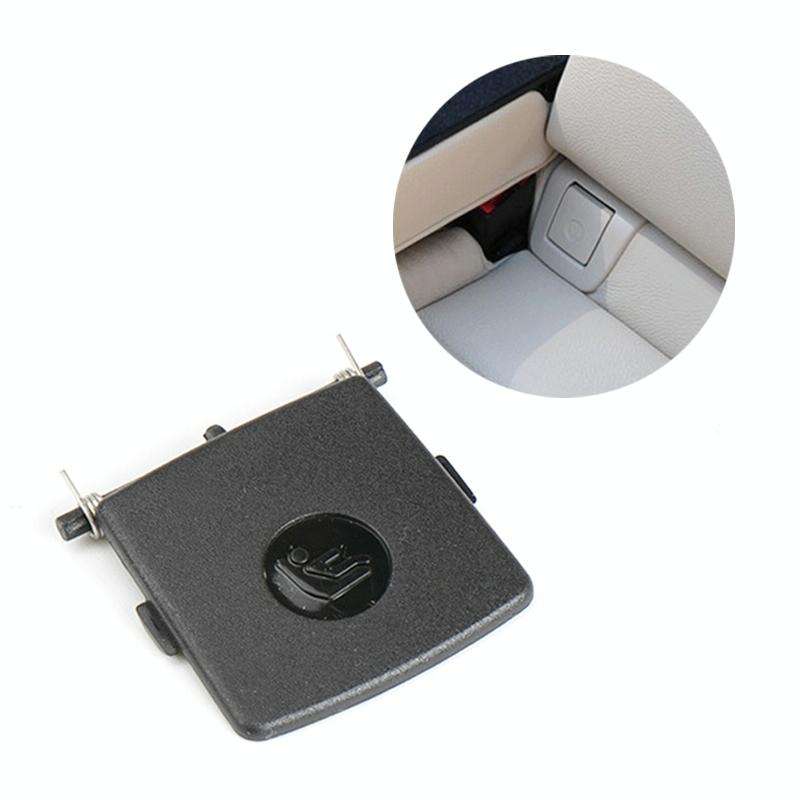For BMW 3 Series E92 Left Driving Car Child Safety Seat Isofix Switch Cover 5220 6970 744-1(Black)