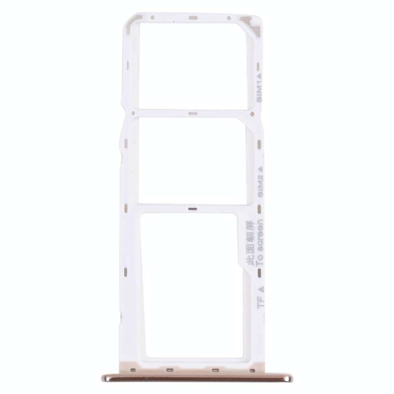 SIM Card Tray + SIM Card Tray + Micro SD Card Tray for Honor 7A Pro (Silver)