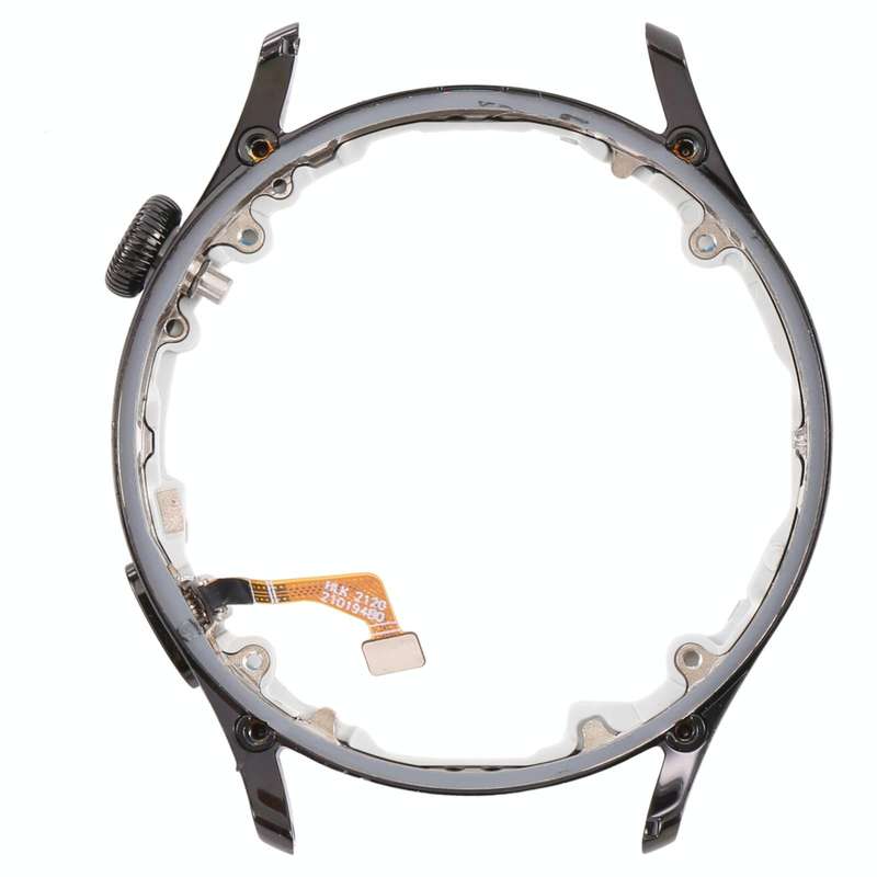 LCD Screen Frame Bezel Plate For Huawei Watch 3(Black)