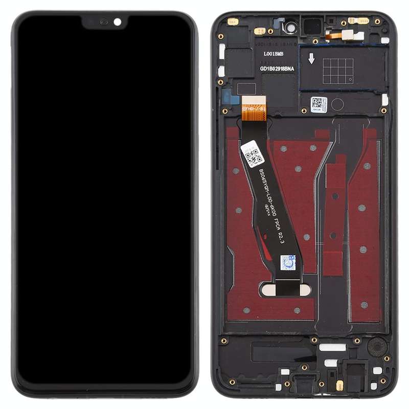 OEM LCD Screen for Huawei Honor 8X Digitizer Full Assembly with Frame(Black)