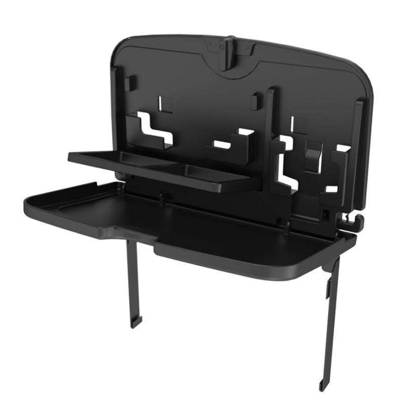 Car Seat Back Sundries And Beverage Storage Tray(Black)