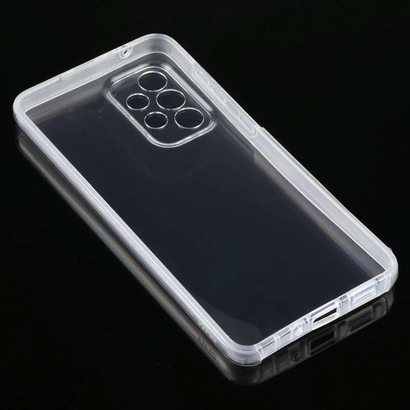 For Samsung Galaxy A33 5G PC+TPU Double-Sided All-Inclusive Transparent Phone Case