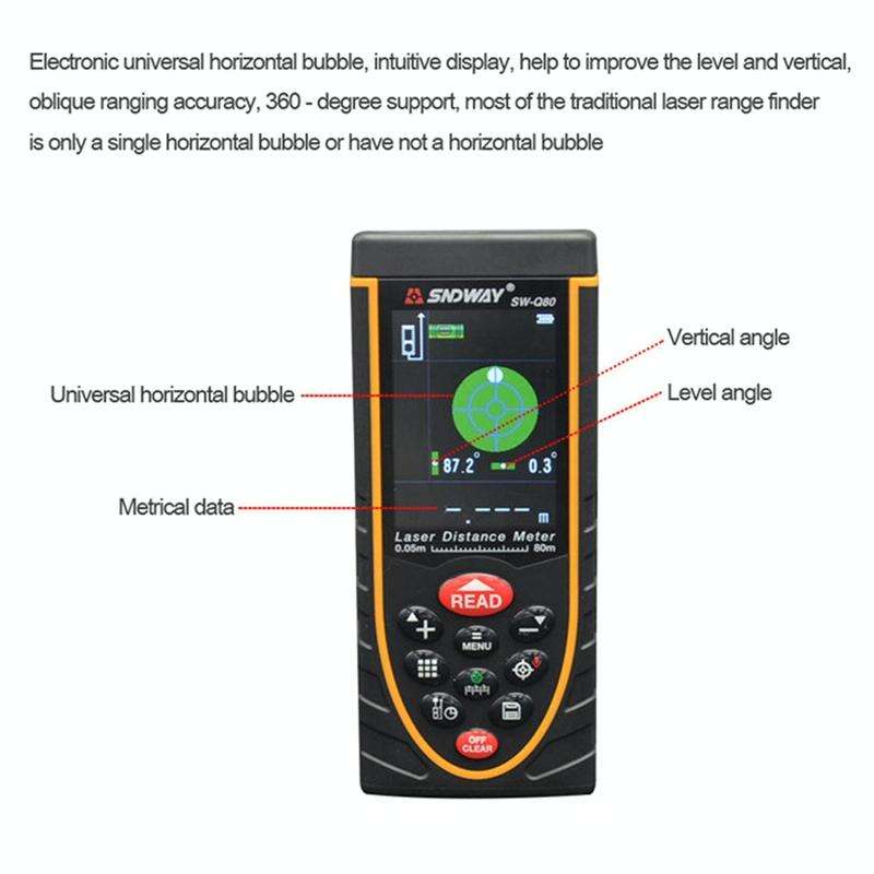 SNDWAY Outdoor Camera Laser Rangefinder, Style: Photography + Dual Power