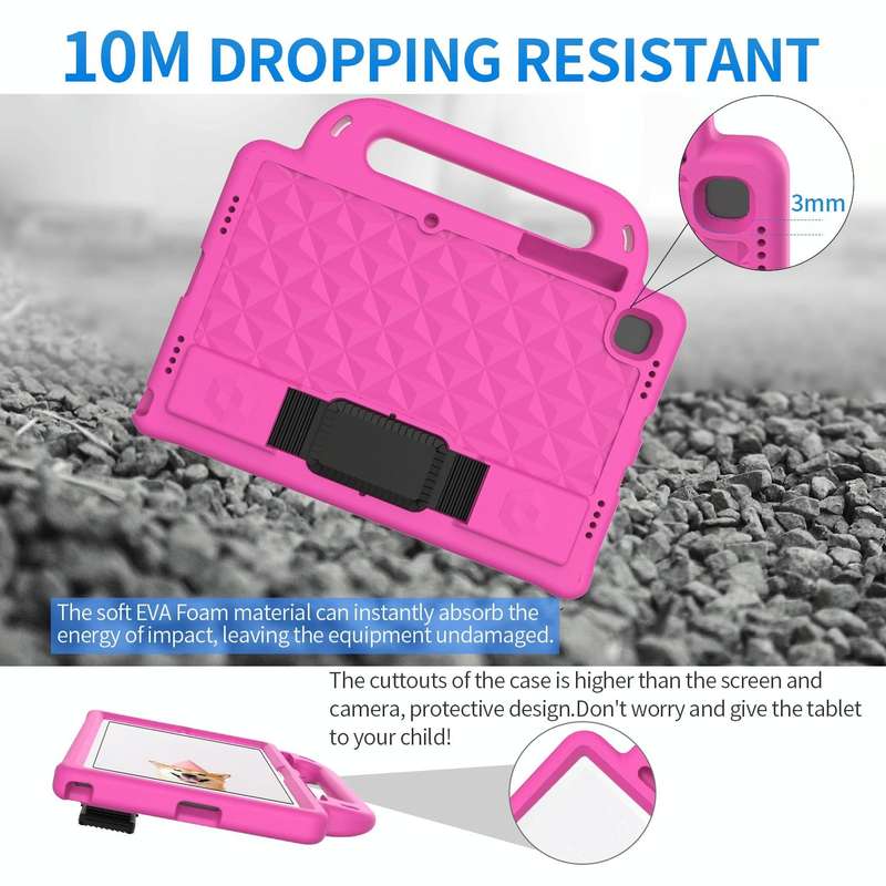 For Lenovo Tab M10 Plus TB-X606 10.3 Diamond Series EVA Anti-Fall Shockproof Sleeve Protective Sh...