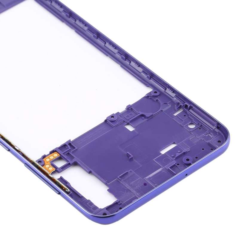 For Samsung Galaxy A30s  Middle Frame Bezel Plate (Dark Blue)