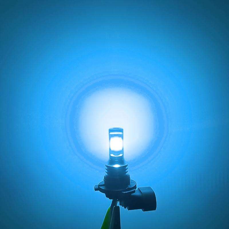 2 PCS H4 72W 1000LM 6000-6500K Super Bright White Light Car Fog LED Bulbs, DC 12-24V (Ice Blue Li...