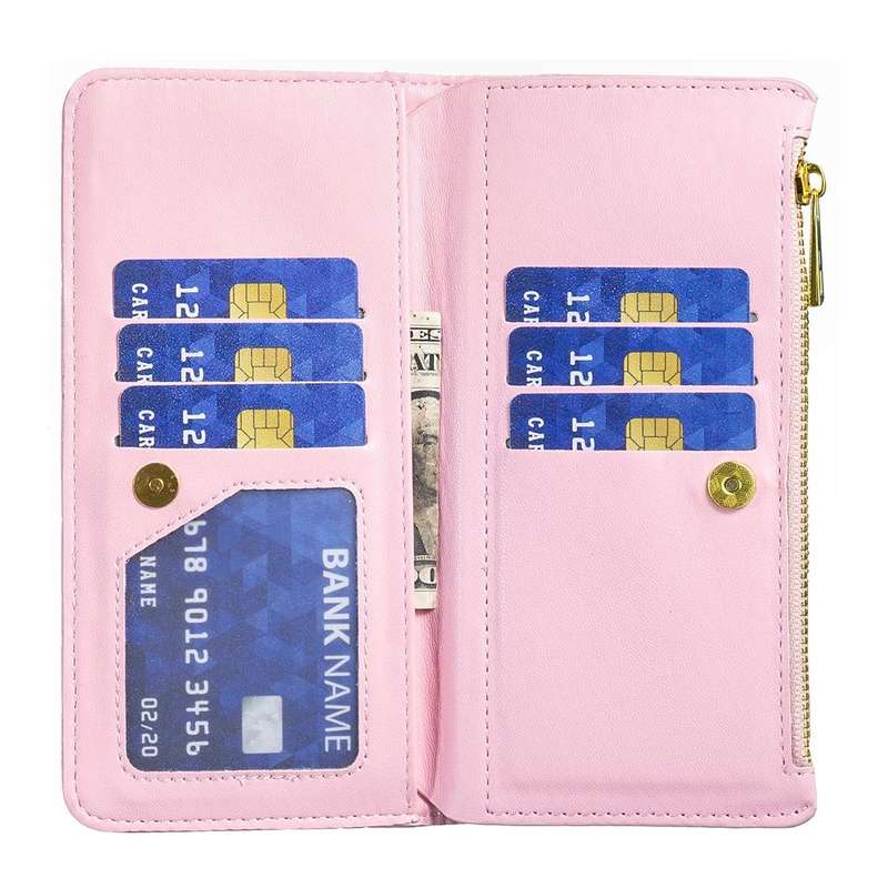 For Samsung Galaxy A73 5G Diamond Lattice Zipper Wallet Leather Flip Phone Case(Pink)