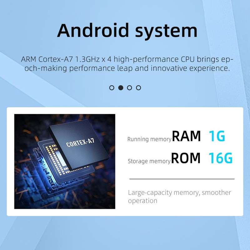 For Ford Transit 7 inch Android Navigation Machine Supports WiFi / GPS / RDS, Specification:2GB+3...