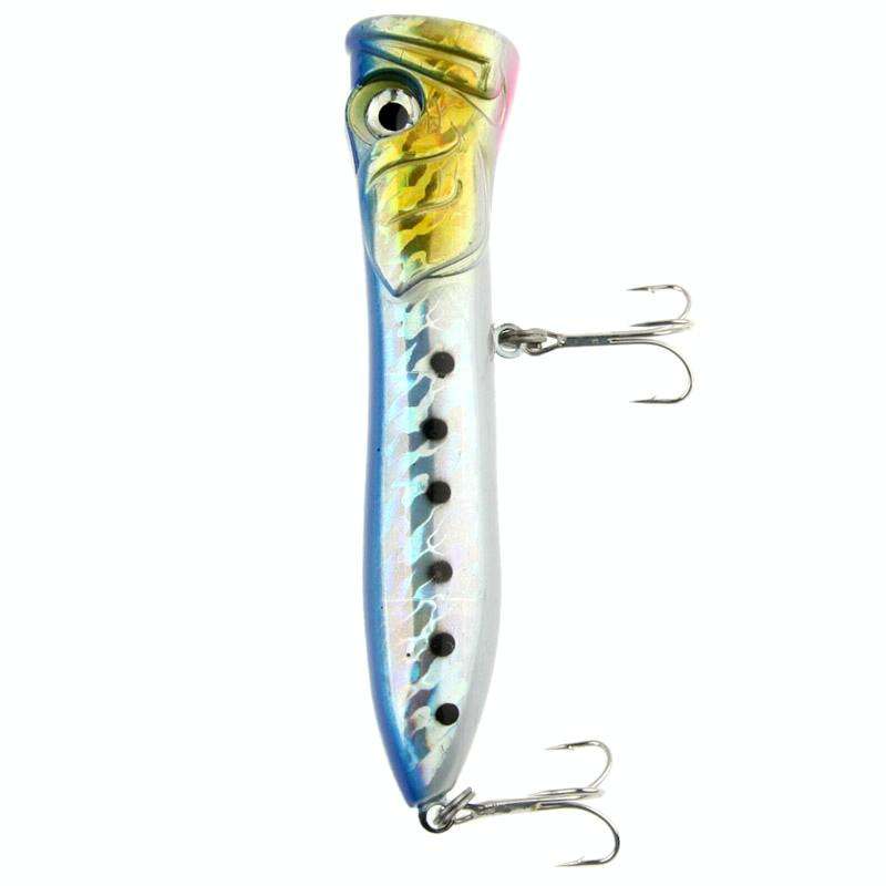 Shrimp Mouth Type Water Surface Popper Lure Hit Water Waves Climb Fishing Bait, Random Color Deli...