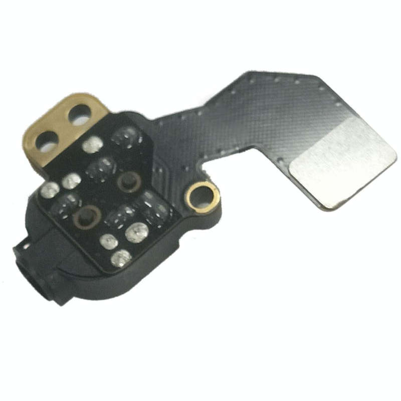 Earphone Jack Flex Cable 821-01663-A for Macbook Pro Retina 15 2018 2019 A1990(Black)