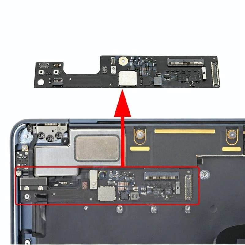 For MacBook Air 15.3 M2 A2941 Touchpad Keyboard Connection Board