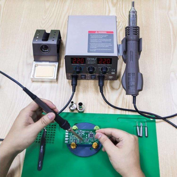 BAKU BA-602D+ Welding Station Set Dual Digital Display Mobile Phone Repair Tin Welding Tool, Spec...