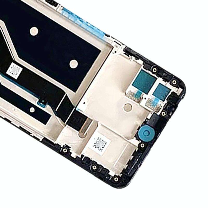 For ZTE Blade V30 9030 A9030 LCD Screen Digitizer Full Assembly with Frame (Black)