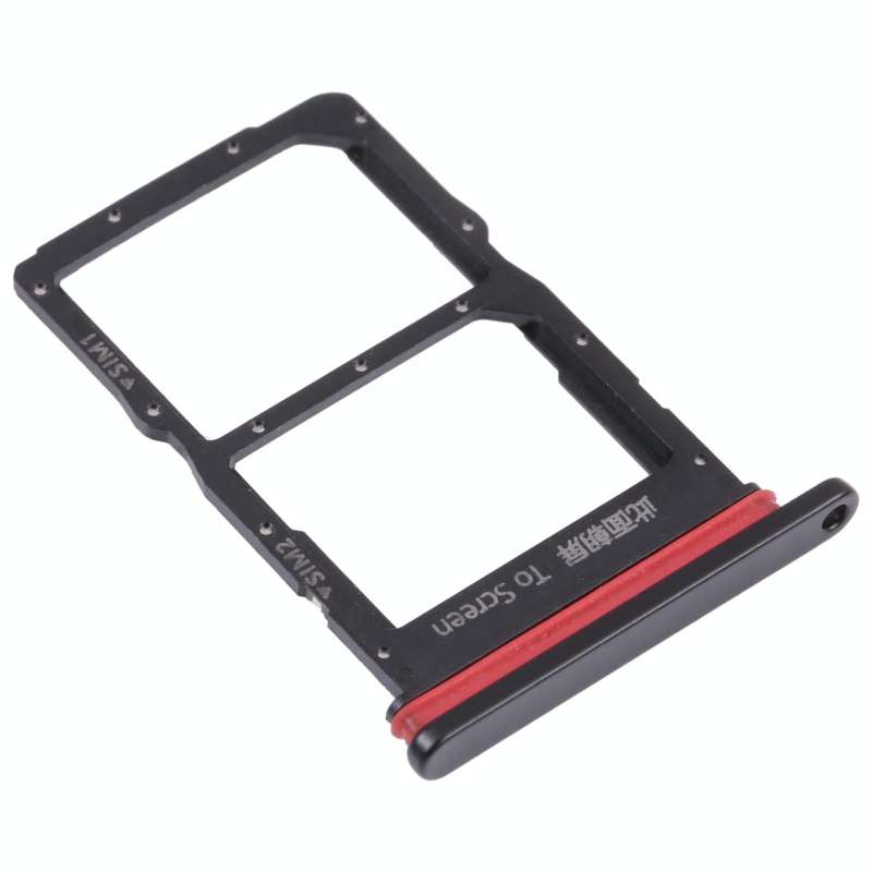 SIM Card Tray + SIM Card Tray for Huawei Nova 8 se Youth (Black)