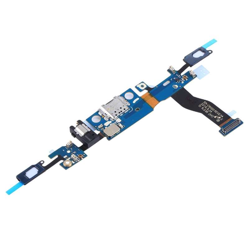 For Galaxy C9 Pro Charging Port + Earphone Jack Flex Cable