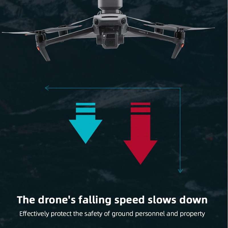 Manti 3 Parachute for DJI Mavic Air 2 / 2S / Mavic 3 Improve Safety
