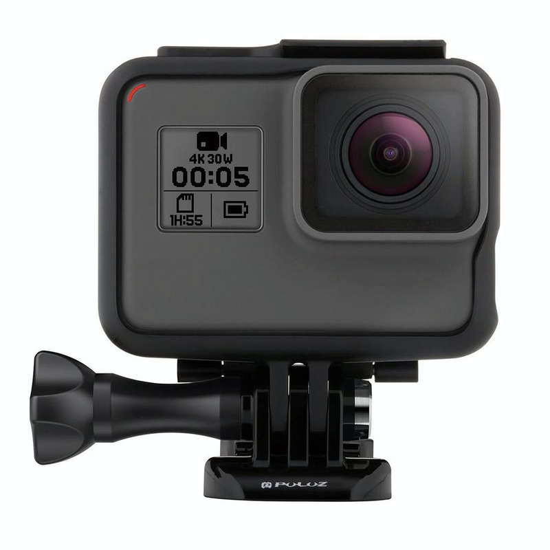 PULUZ ABS Plastic Housing Shell Frame Mount Protective Case Cage with Pedestal and Long Screw for...