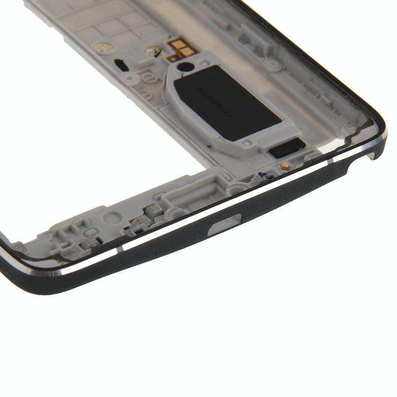For Galaxy Note 4 / N910V Middle Frame Bezel Back Plate Housing Camera Lens Panel with Speaker Ri...
