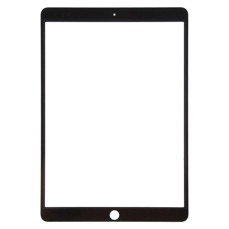 For iPad Pro 10.5 Front Screen Outer Glass Lens with OCA Optically Clear Adhesive(Black)