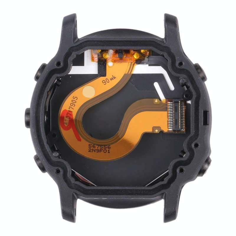 For Garmin Fenix 6S Pro LCD Screen Digitizer Full Assembly With Frame (Black)