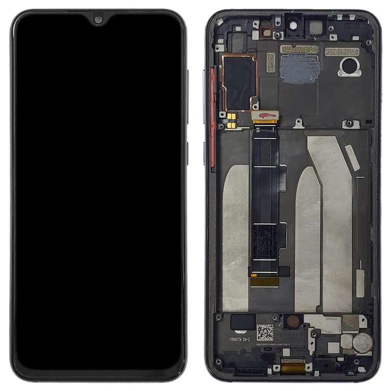 Original LCD Screen for Xiaomi Mi 9 SE Digitizer Full Assembly with Frame(Black)