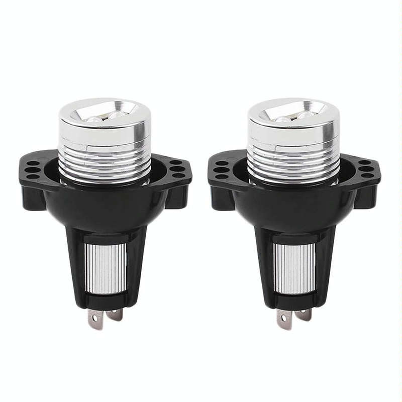 2 PCS 6W Headlight Angel Eye Light Bulb Fog Light Car Accessories for BMW E90 / BMW E91
