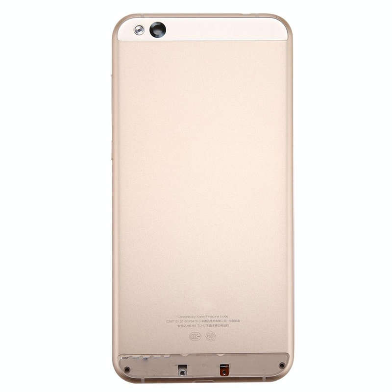 For Xiaomi Mi 5c Battery Back Cover(Gold)