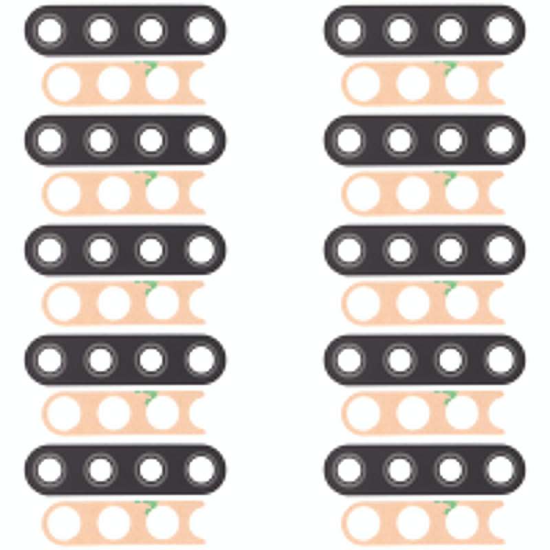 10 PCS Back Camera Lens for LG K51 / Q51 LM-Q510N K500MM