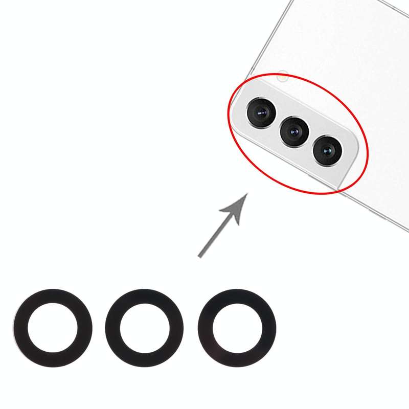 For Samsung Galaxy S22 5G SM-S901B 10set Back Camera Lens