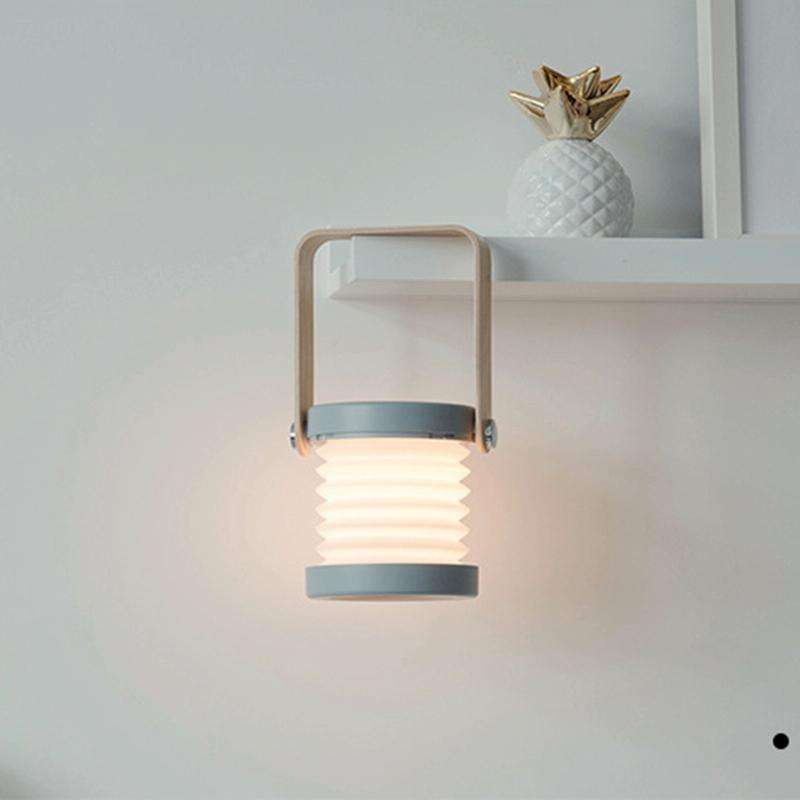 DC 5V Rechargeable Lantern Lamp Touch Control LED Light (White)