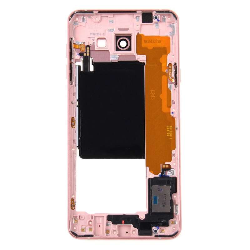 For Galaxy A7 (2016) / A7100  Middle Frame Bezel(Pink)