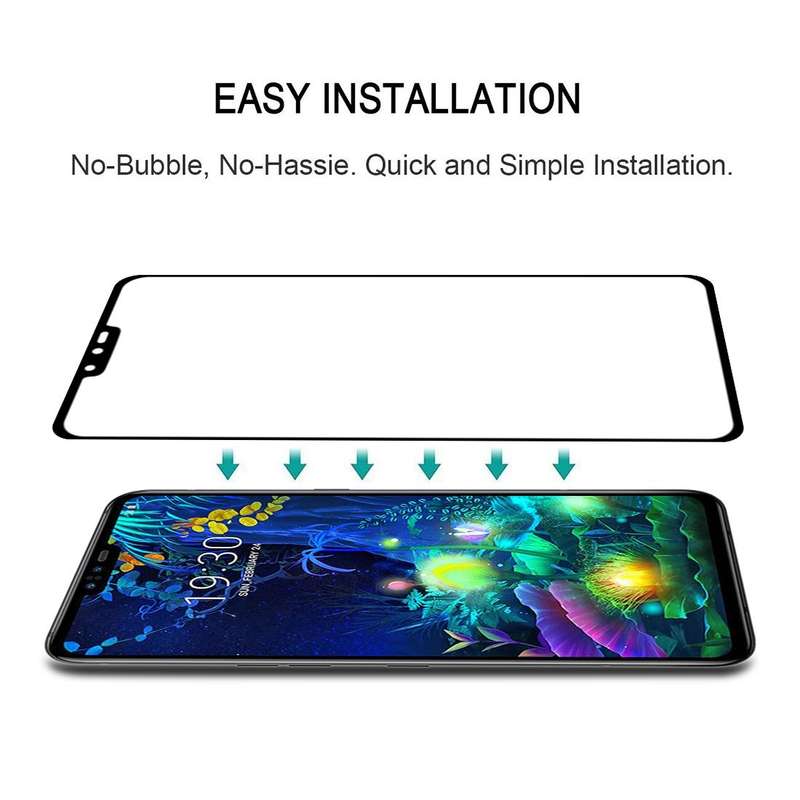 For LG V50 ThinQ 5G Full Glue Full Screen Tempered Glass Film