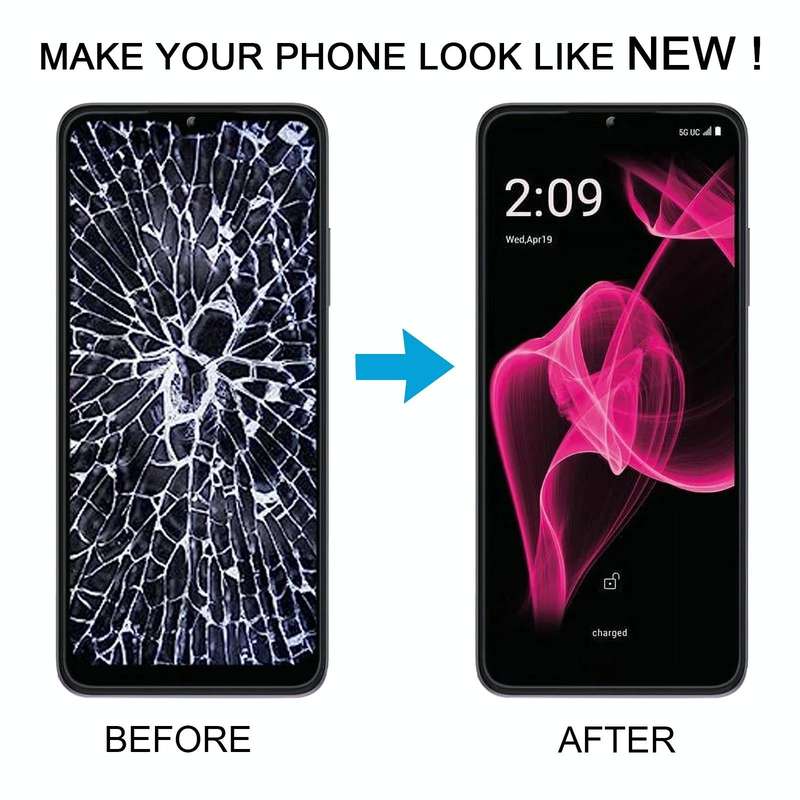 For T-Mobile REVVL 6X 5G LCD Screen with Digitizer Full Assembly