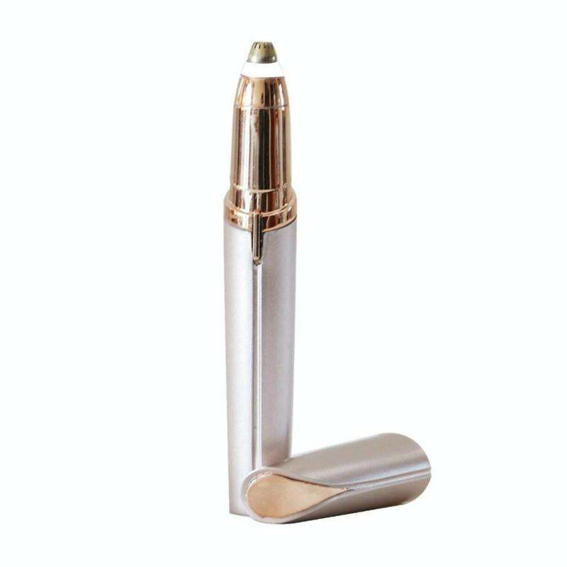 Multifunction Lipstick Eyebrow Trimmer Face Brows Hair Remover Electric Shaver Painless Eye Brow ...