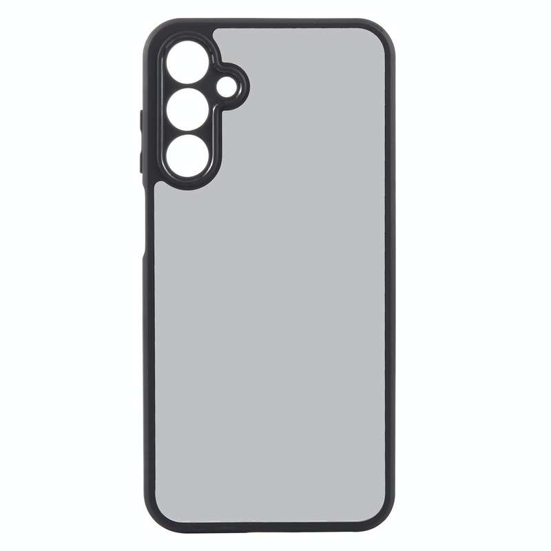 For Samsung Galaxy A15 Fine Pore Matte Black TPU + PC Phone Case