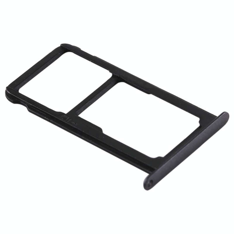 SIM Card Tray + SIM Card Tray / Micro SD Card for Huawei P9 Lite(Black)