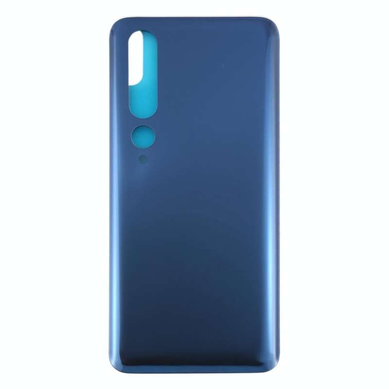 Glass Material Battery Back Cover for Xiaomi Mi 10 5G(Grey)