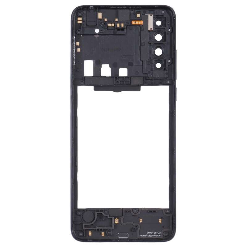 Original Middle Frame Bezel Plate for TCL 20 SE T671H (Black)