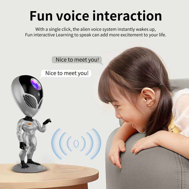 YHD001 Alien Star Projection Light Atmosphere Night Light(Silver Black)
