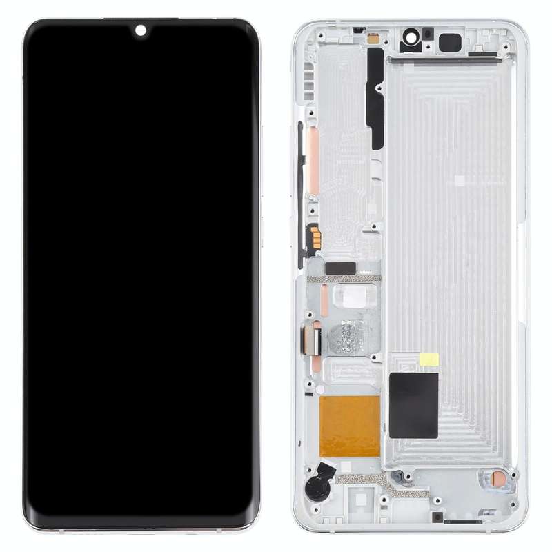 Original LCD Screen and Digitizer Full Assembly With Frame for Xiaomi Mi CC9 Pro / Mi Note 10 / M...