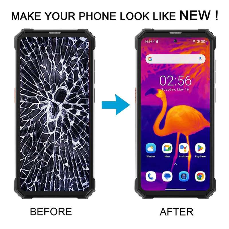 For Blackview BV8900 LCD Screen with Digitizer Full Assembly
