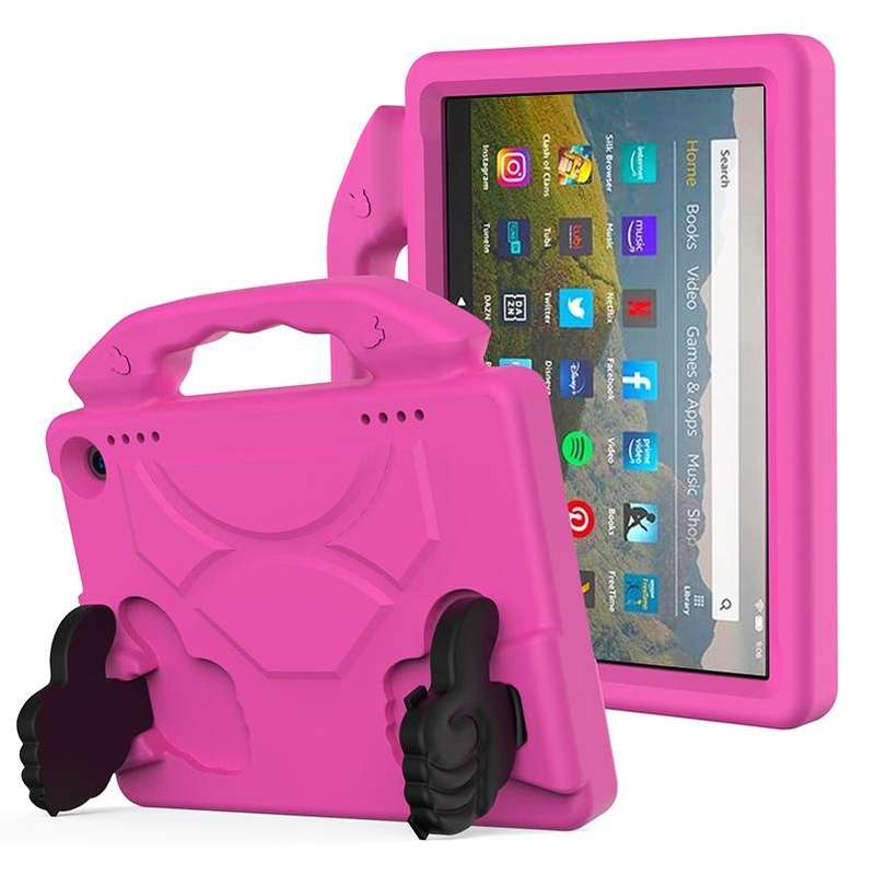 For Amazon Kindle Fire HD8 Plus (2020) EVA Material Children Flat Anti Falling Cover Protective S...