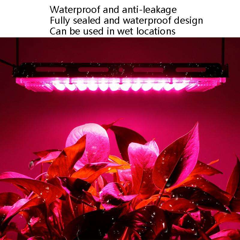 LED Plant Light Full Spectroscopy Waterproof Growth Lamp Seedlings Vegetable Filling Lamp, Power:...