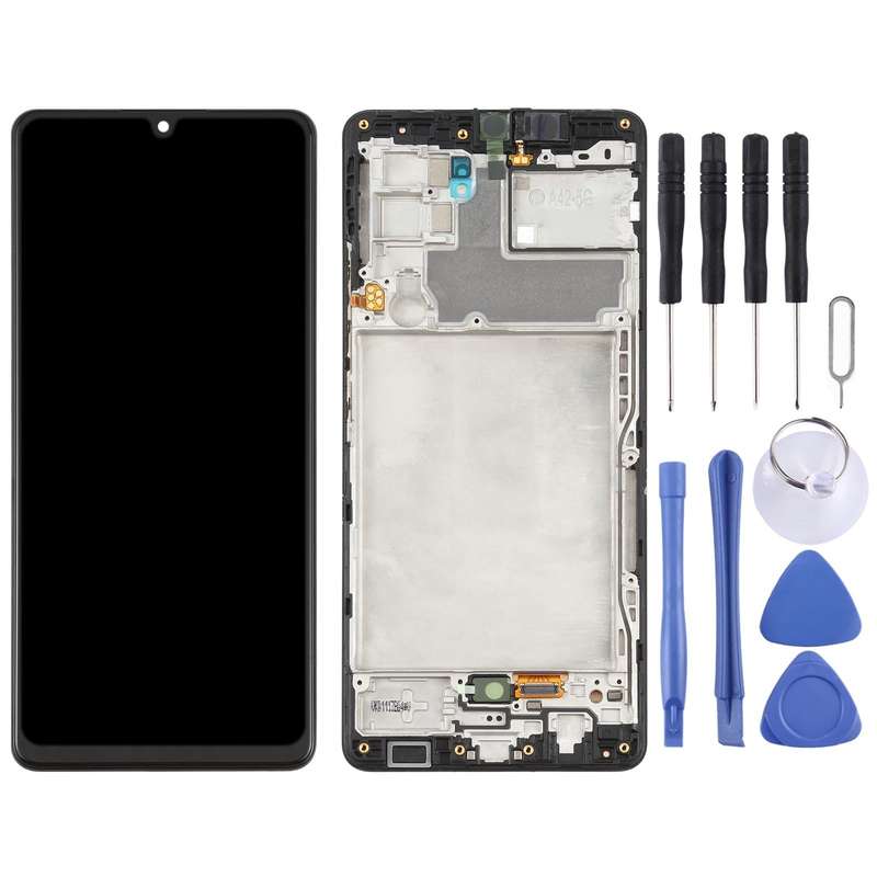 Original Super AMOLED LCD Screen for Samsung Galaxy A42 5G SM-A426 Digitizer Full Assembly with F...